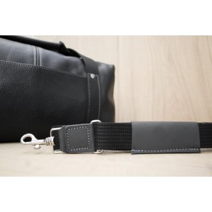 BAGAGE CUIR NOIR | Grand Baroudeur 