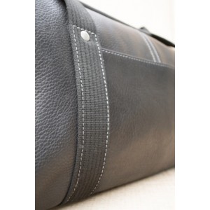 BAGAGE CUIR NOIR | Grand Baroudeur 