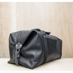 BAGAGE CUIR NOIR | Grand Baroudeur 