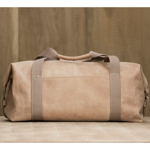 BAGAGE CUIR TAN | Grand Baroudeur