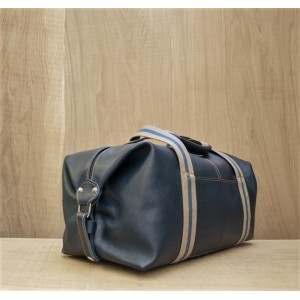 BAGAGE CUIR BLEU | Baroudeur Airport