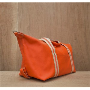 BAGAGE CUIR ORANGE | Baroudeur Airport