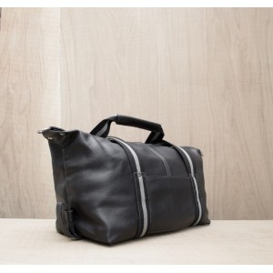 BAGAGE CUIR NOIR | Baroudeur Urbain 