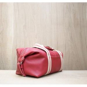 BAGAGE CUIR ROUGE | Baroudeur Urbain