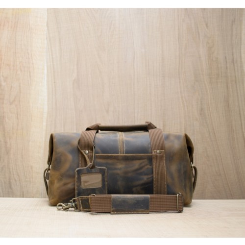 BAGAGE CUIR TAN | Baroudeur Urbain