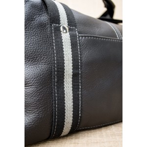 BAGAGE CUIR NOIR | Baroudeur Urbain 