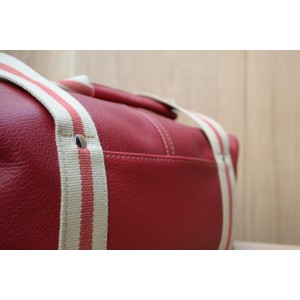 BAGAGE CUIR ROUGE | Baroudeur Urbain