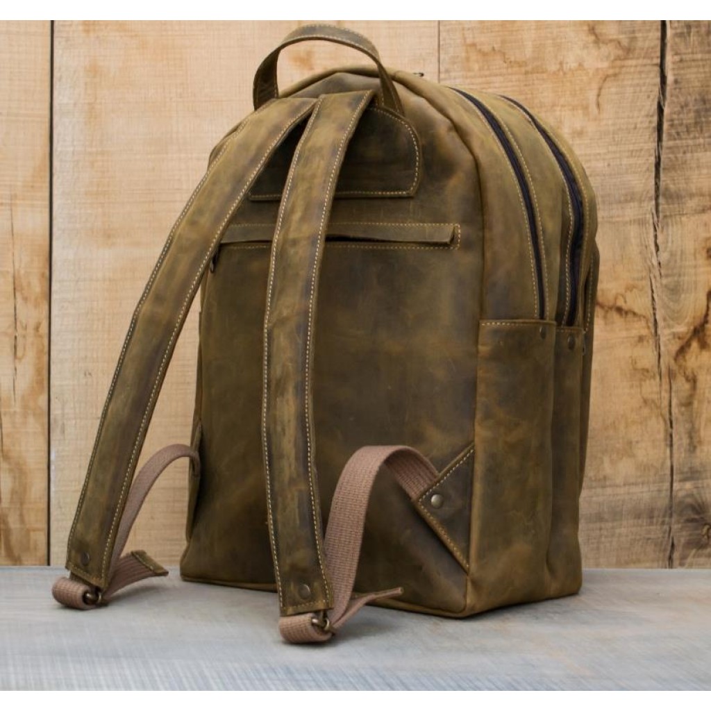 SAC A DOS CUIR & TERRE | Made In France