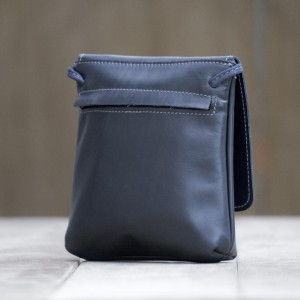 POCHETTE CUIR NOIR | Montsouris