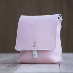 POCHETTE CUIR ROSE | Montsouris 