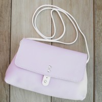 POCHETTE CUIR ROSE| Cocktail