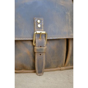BESACE  CUIR TAN | Estafette 