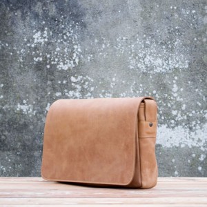 BESACE CUIR TAN| Chardonnay