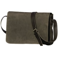 BESACE CUIR BRUN | MUSETTE