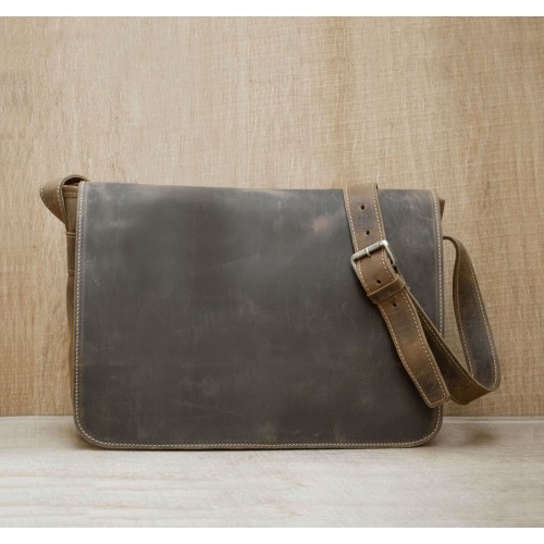 BESACE CUIR TAN | MUSETTE