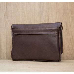 BESACE CUIR BRUN | MUSETTE