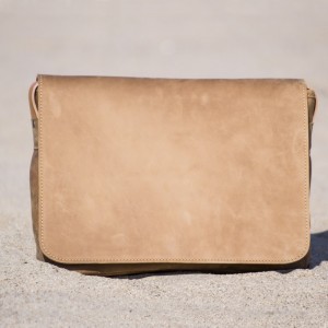 BESACE CUIR TAN | MUSETTE