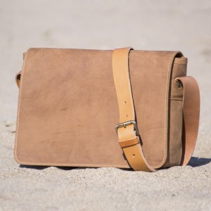 BESACE CUIR TAN | MUSETTE