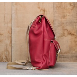 SAC A DOS CUIR ROUGE | Mont-Blanc