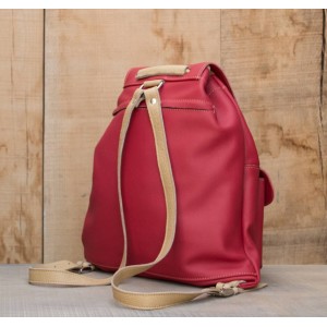 SAC A DOS CUIR ROUGE | Mont-Blanc