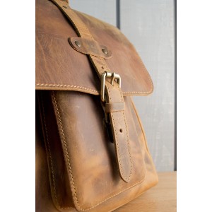 BAGAGE CUIR TAN| St Exupéry 