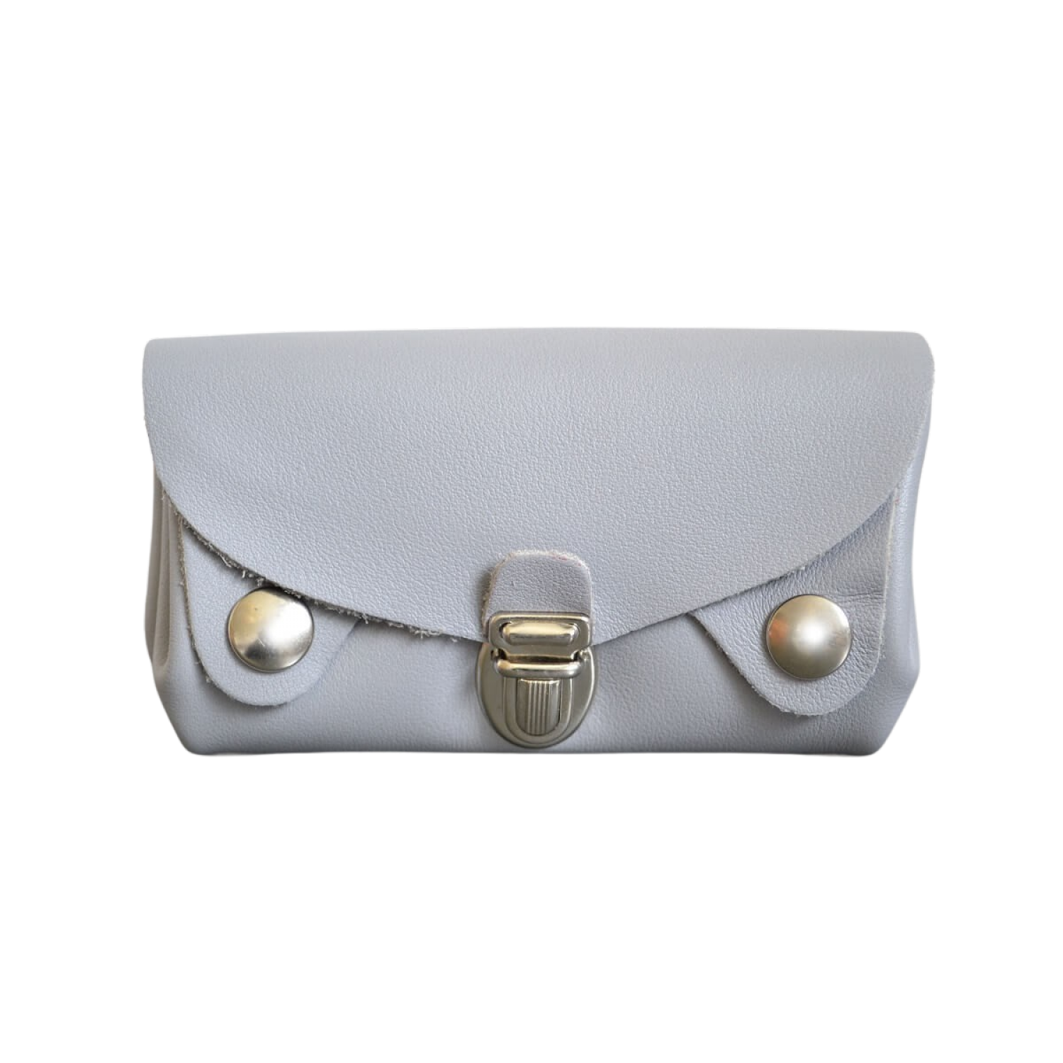 Porte-monnaie En Cuir Anglais Vintage - NOS Années 60 - Marron - Unisexe